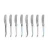 French Home 8-Piece Laguiole Spreader Set with Mother of Pearl Handles