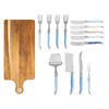 French Home Laguiole Charcuterie Set with Wood Serving Board