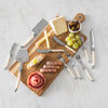 French Home 14-Piece Laguiole Charcuterie Set with Wood Serving Board