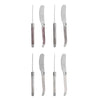 French Home 8-Piece Laguiole Spreader Set - Warm Spice