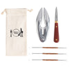 French Home 6-Piece Essential Seafood Utensil Set