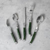French Home Laguiole Connoisseur 20-Piece 18/10 Stainless-Steel Douglas Fir Flatware Set