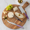 French Home Laguiole Set of 3 Cheese Knives - Plum Rose
