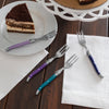 French Home Set of 4 Cake Forks - Plum Rose