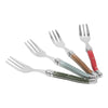 French Home Set of 4 Cake Forks - Holly Berry