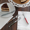 French Home Set of 4 Cake Forks - Holly Berry