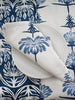 French Home Set of 4 Tropical Garden Napkins – Indigo and Sky