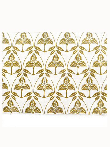 French Home Set of 4 Orchid Placemats - Chartreuse