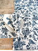 French Home Set of 4 Honeysuckle Placemats - Indigo