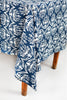 French Home Botanical 59" x 118" Tablecloth - Indigo