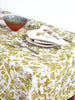 French Home Honeysuckle 59" x 118" Tablecloth  - Chartreuse