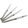 French Home Set of 4 Laguiole Connoisseur Stainless Steel Steak Knives