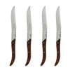 French Home Set of 4 Laguiole Connoisseur Rosewood Steak Knives