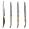 French Home Set of 4 Laguiole Neutral Tones Steak Knives