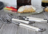 French Home Set of 4 Laguiole Faux Ivory Cake Forks