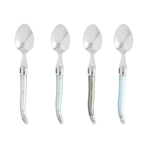 French Home Laguiole Coffee Spoons, Set of 4 - Mother of Pearl