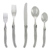French Home Laguiole 20 Piece Stainless Steel Flatware Set, Service for 4, Stainless Steel Handles