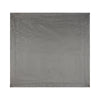 French Home Linen 68" x 68" Renaissance Tablecloth - Dark Grey