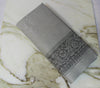 French Home Linen Set of 6 Cleopatra Napkins - Shades of Grey