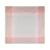 French Home Linen 71" x 100" Cleopatra Tablecloth - Chartreuse, Rose, and Pale Lavender