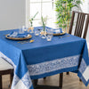 French Home Linen 71" x 100" Paris Tablecloth – French Blue