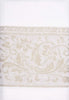 French Home Linen 71" x 71" Versailles Tablecloth - White and Beige